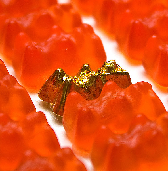 Kunst aus Gummibärchen vom Künstler Johannes Cordes