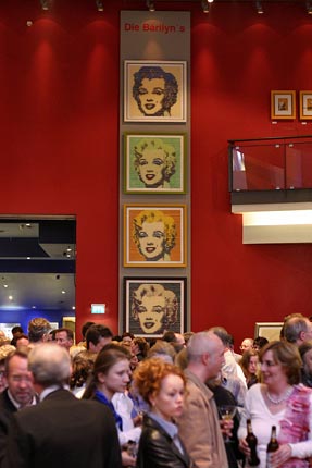 Ausstellung von Johannes Cordes im Kino Metropolis, Frankfurt